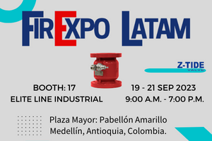ZTIDEVALVE's tweet image. Fire Expo LATAM 2023 
Booth: 17. ELITE LINE
Date: 19 - 21 Sep
Time: 9:00 a.m. - 7:00 p.m.

Plaza Mayor: Pabellón Amarillo
Medellín, Antioquia, Colombia.