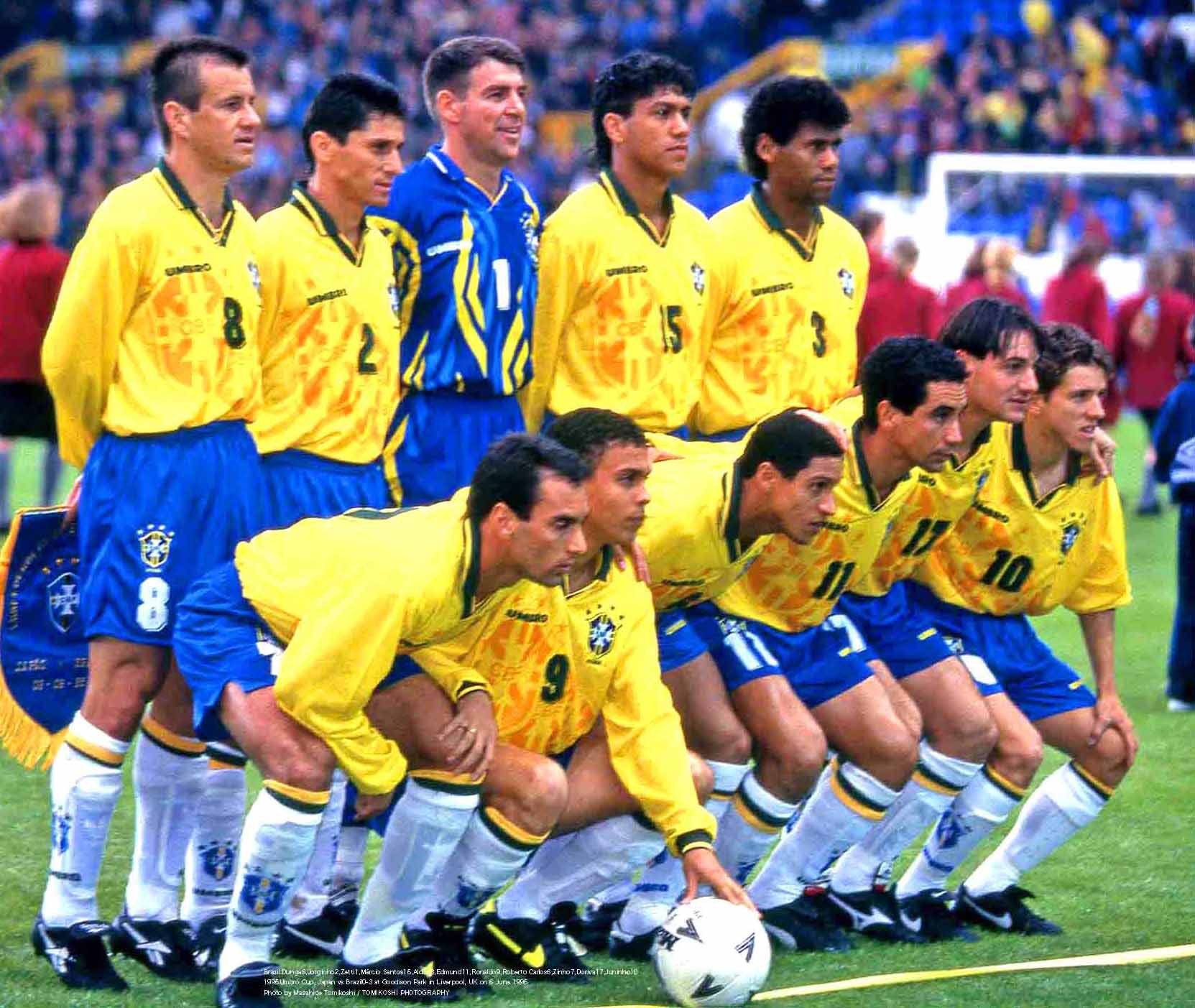'95 Japan vs Brazil グディソンパーク(リバプール) 95 Japan vs Brazil グディソンパーク(リバプール)