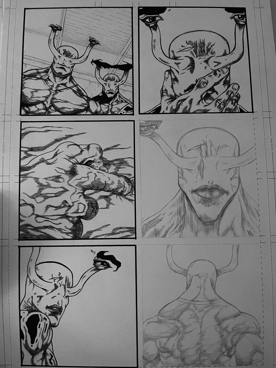 Mr_Overlord2016's tweet photo. Inks are coming along nicely. 

#comic #comics #webcomic #webcomics #comicbook #comicbooks #art #comicart #indiecomic #indiecomics #superhero #manga #WEBTOON #mangaart #anime #animeart https://t.co/svoYfxsfST