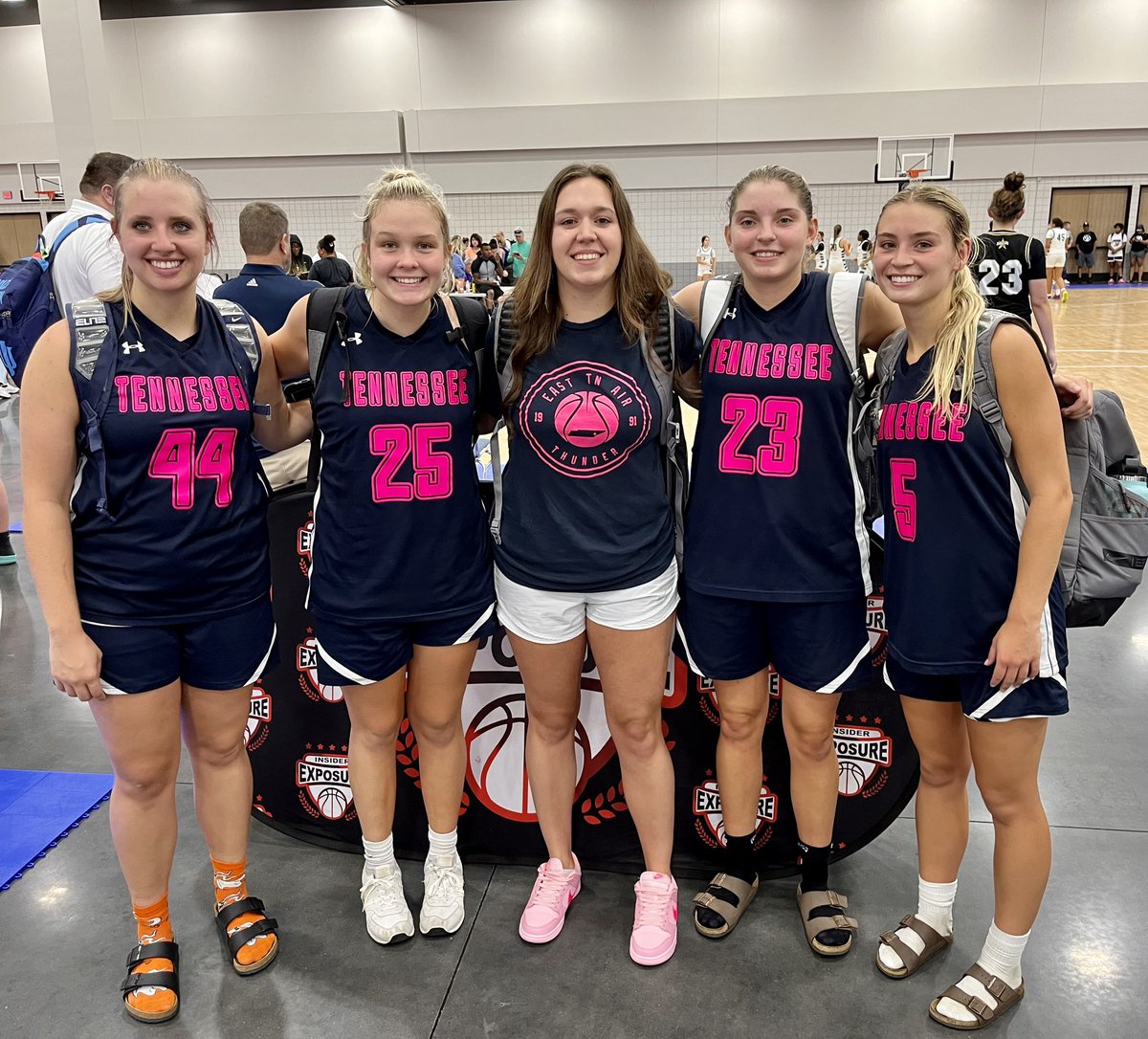 Wrapped up the final aau season for these 4 yesterday with 2 wins🤍 All 4 are amazing kids, have great families, &amp; will be an asset to any college coach. I’m so proud of them &amp; can’t wait to see where they go next!💗🏀