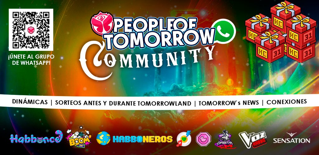 tomorrowhbb's tweet photo. ¡PEOPLE OF TOMORROW! 🌊 Vive  de cerca ésta mágica experiencia de la 2 Edición de Tomorrowland 2023, unidos en el mismo lugar.  🪼

¡Además participa por 6 CAJAS HC! 🎁
¡Follow @Criis_HB @tomorrowhbb + 
Menciona 2 Amigos + RT + 💙!
Finaliza 6 de agosto. https://t.co/Xc9TpVtu3G