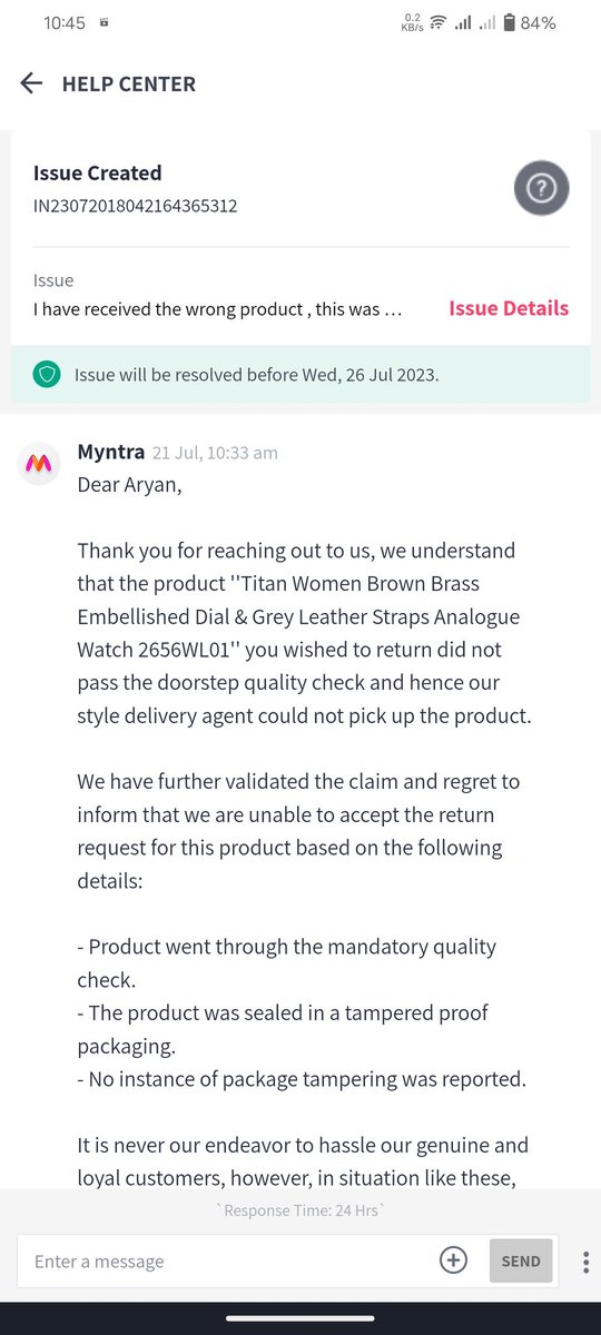 AryanChawla5's tweet photo. I knw u r very much busy person but being a founder of Myntra,Do u hv any idea abt your services. Please i request u to make urself conscious towards to customers complaints and fraud which are going through. @mukeshbansal06 @vineetsaxena @AshutoshLavania @consumerforum_ https://t.co/5rbUwN6mZS