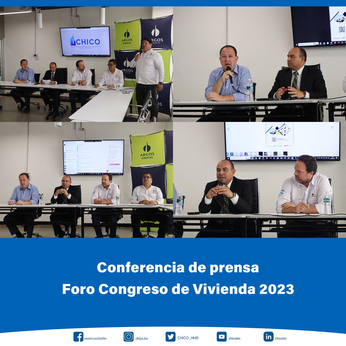 Congreso de Vivienda 2023 "LA VIVIENDA SOCIAL COMO GENERADOR DE ARRAIGO, BIENESTAR Y DESARROLLO" 🛑

✅ 17 de agosto, 2023
✅ 9:00am a 5:30pm
✅ GRATIS
✅ Cupo limitado
✅ Centro de Convenciones Hotel Honduras Maya, Tegucigalpa.
✅ Inscripciones: congresodevivienda2023.com 👈