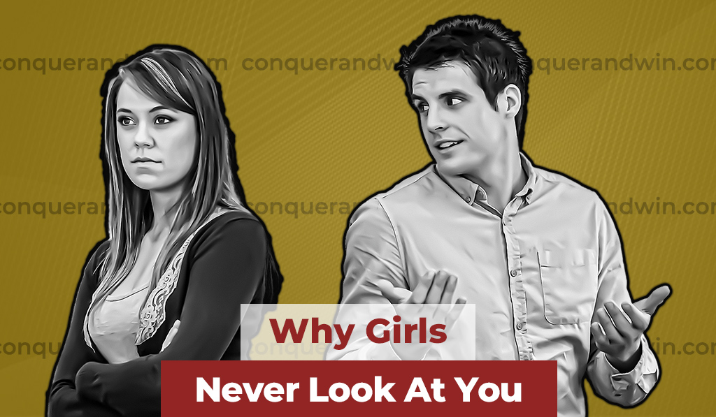 So, you're here to learn why girls never look at you. There could be a lot of different reasons for that, . In this post, you'll finally get the answer to this.

For more: conquerandwin.com/why-girls-neve…