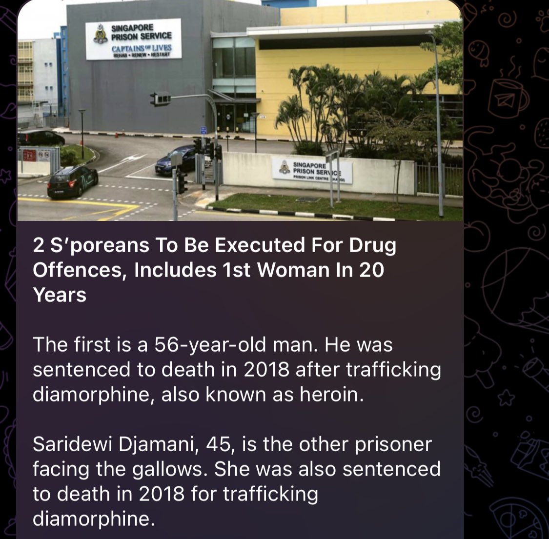 Singapore’s war on drugs