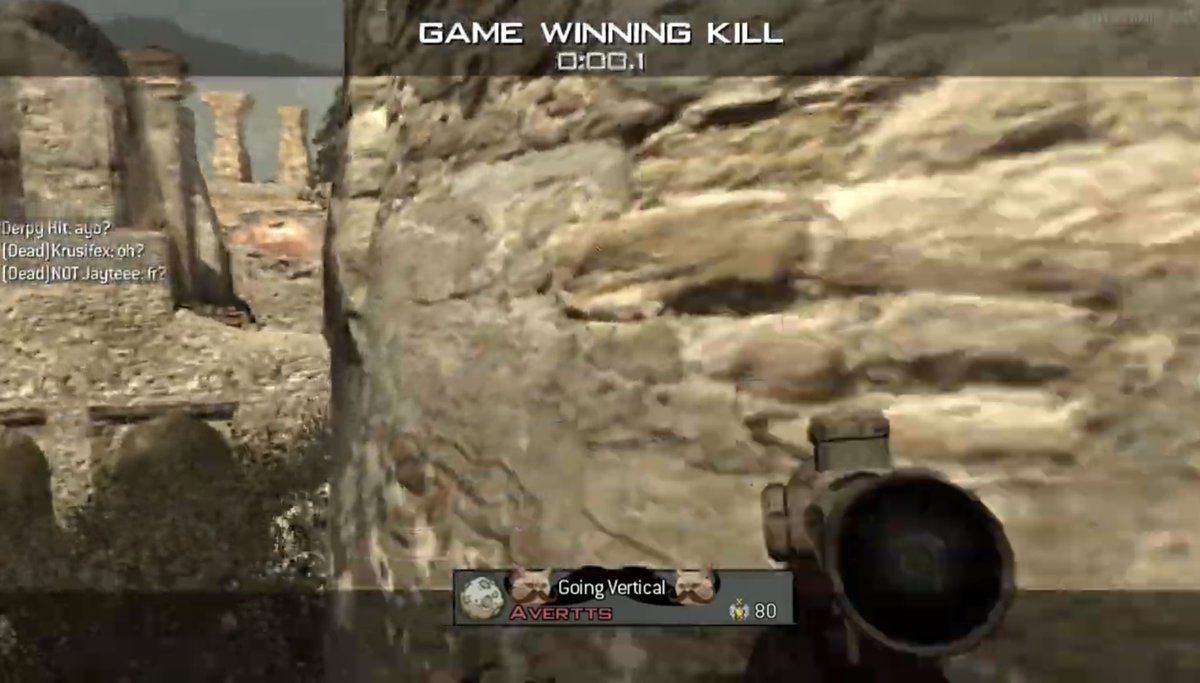 Avertts's tweet photo. Got on IW5 MW3 and hit first game on for @TeamVRTCL (peep the calling card) #GoingVRTCL https://t.co/DVztOJkJ8P