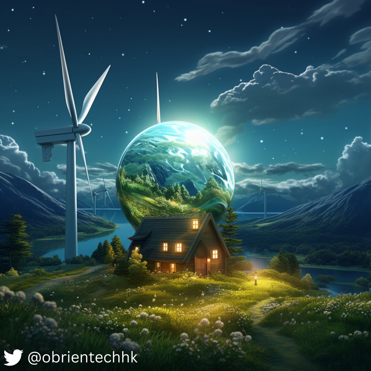 Shades of green, shades of hope! 🌿💡 Harnessing renewable energy to paint a better, cleaner, and brighter world!
#GreenPower #SustainablePlanet #CleanEnergy #RenewablePower #GreenEnergy #Renewables