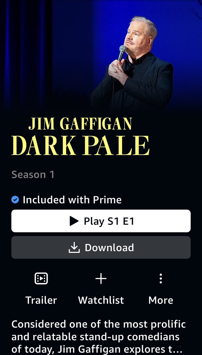 Jim Gaffigan Dark Pale Trailer