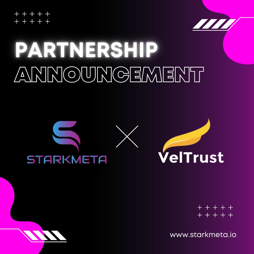 Starkmetagame's tweet photo. 🚀 Big news community!

Starkmeta teams up with Veltrust, a Fortune 100 &amp; INC Verified Investment Advisory firm, to create gaming magic! 🎮🤝

🔗https://t.co/IncWSzFZyD

#Partnership #Starkmeta #Veltrust #GamingRevolution https://t.co/EJyWwmhJG7
