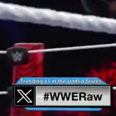 HazkyOfficial's tweet photo. Today on Raw I saw this new icon of rip twitter.  😪
#TwitterX #WWERaw #Musk https://t.co/NTYvoDDlo1