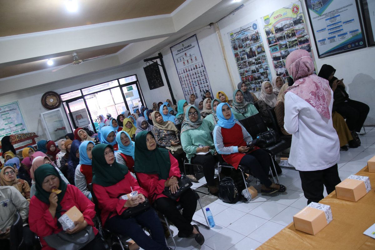 Selasa, 27 Juni 2023, Pelatihan Kader Posyandu se Kecamatan dengan pelatihan pengcekan balita.