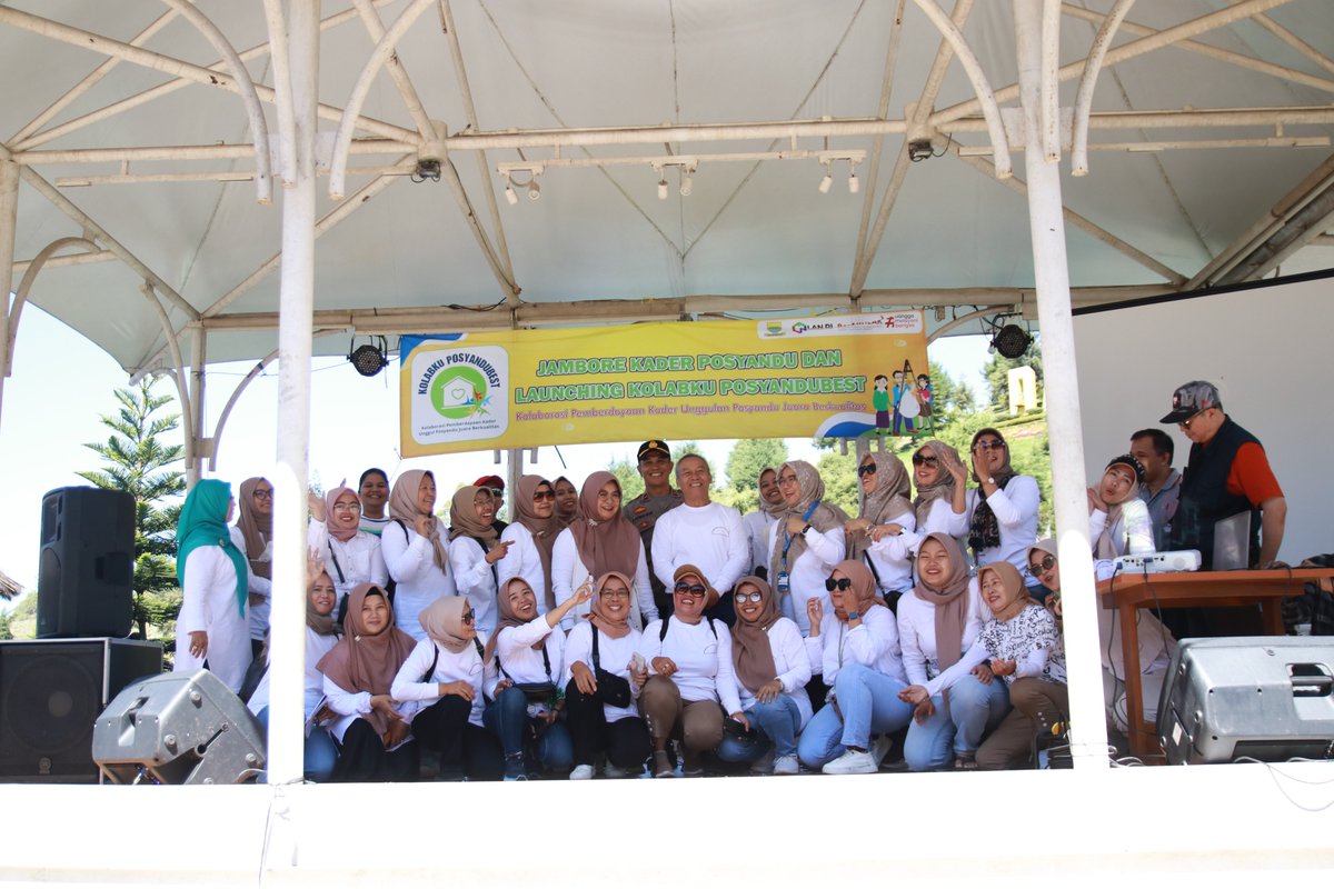 Rabu, 12 Juli 2023, Jambore Kader Posyandu se Kecamatan Bojongloa Kaler.
.
