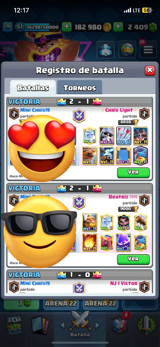Me voy 5-0 hoy 🥰💪🏻