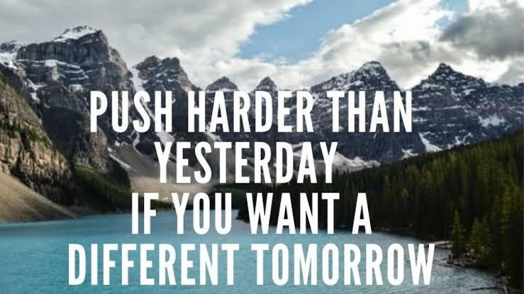 KaycommRealty's tweet photo. The only way to strive for a better tomorrow https://t.co/Tgrw9gom10
