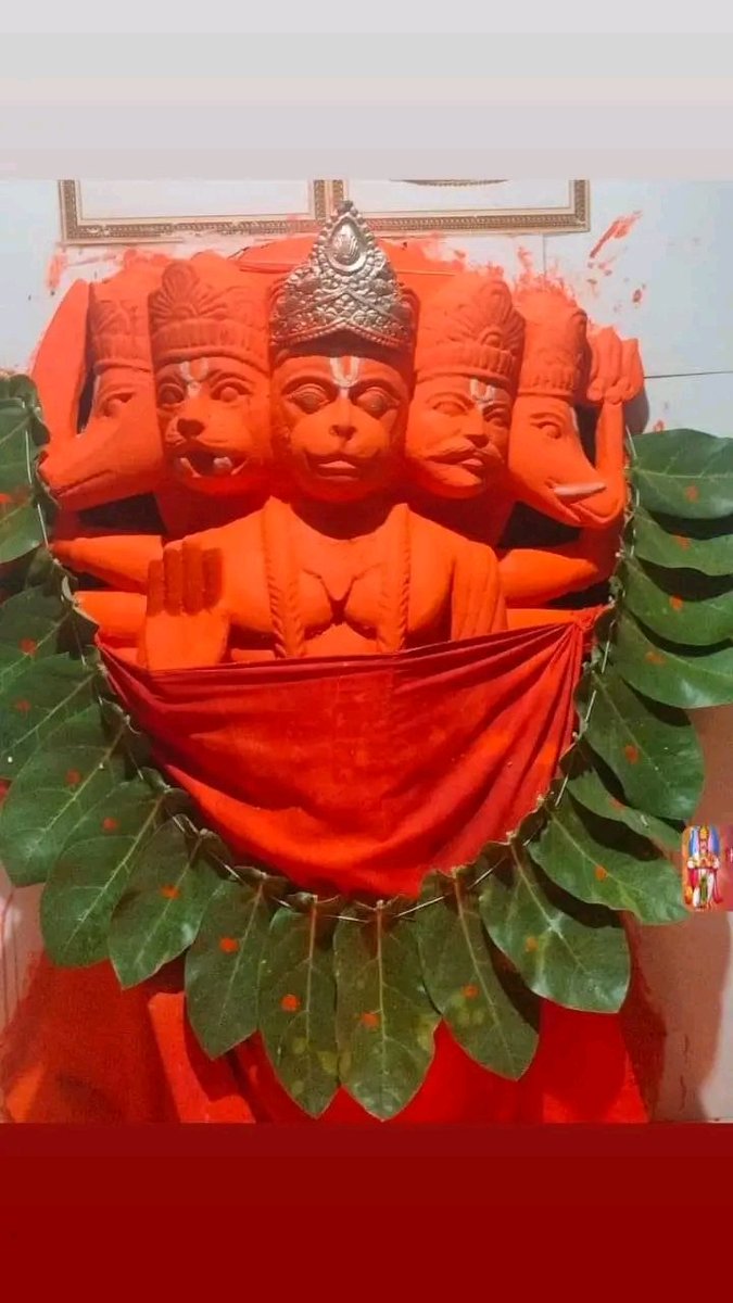 ThekhannaINd's tweet photo. पंचमुखी पवनसुत श्री हनुमान दिव्य अलौकिक दर्शन। 

जय श्री राम, जय हनुमान ❣️ https://t.co/AKHEzxC2ZN