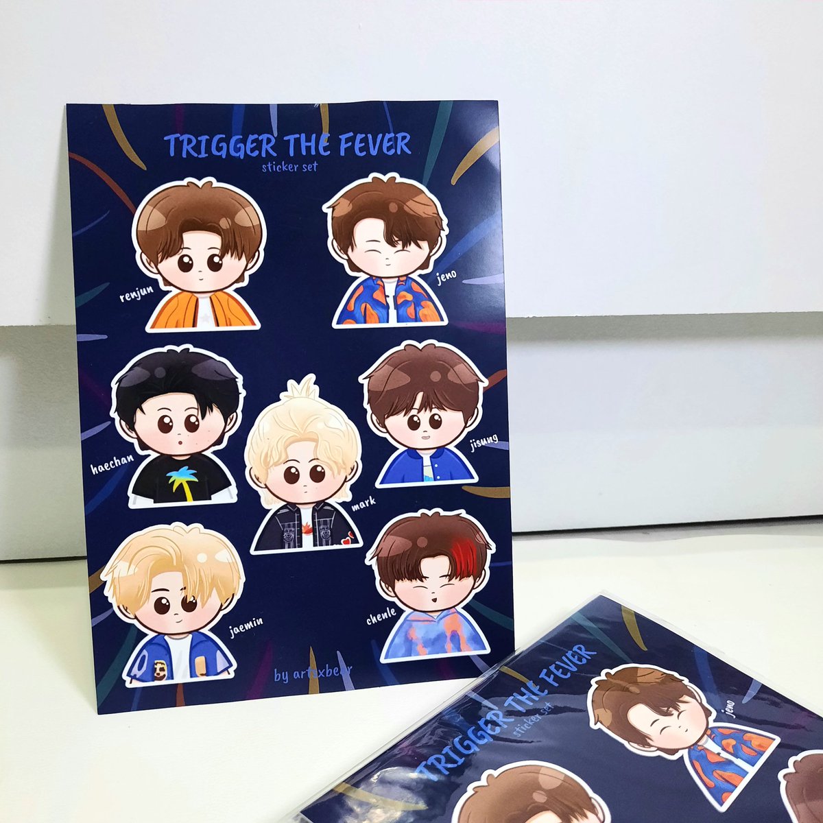artsxbear's tweet photo. [READY STOCK] NCT DREAM 'TRIGGER THE FEVER' Keychain &amp; Sticker

for every purchases will get freebies💌
🍊
keychain https://t.co/Axliac1jBd
sticker https://t.co/NiIbFUebG0

#NCTDREAM #TRIGGERTHEFEVER #엔시티드림 
#mark #renjun #jeno #haechan #jaemin #chenle #jisung #fanmerch https://t.co/sWsznAA3DV