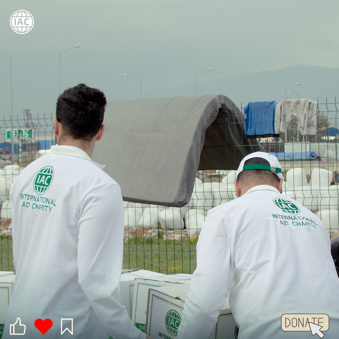 IACharityUSA's tweet photo. Bringing smiles and sustenance to those who have faced hardship, our relief activities are fueled by love and solidarity. As we distribute food to refugees in Turkey and Syria.
#IAC #InternationalAidCharity #AidForAll #ReliefActivities #UnityInAction https://t.co/LNZcIUa0Ex
