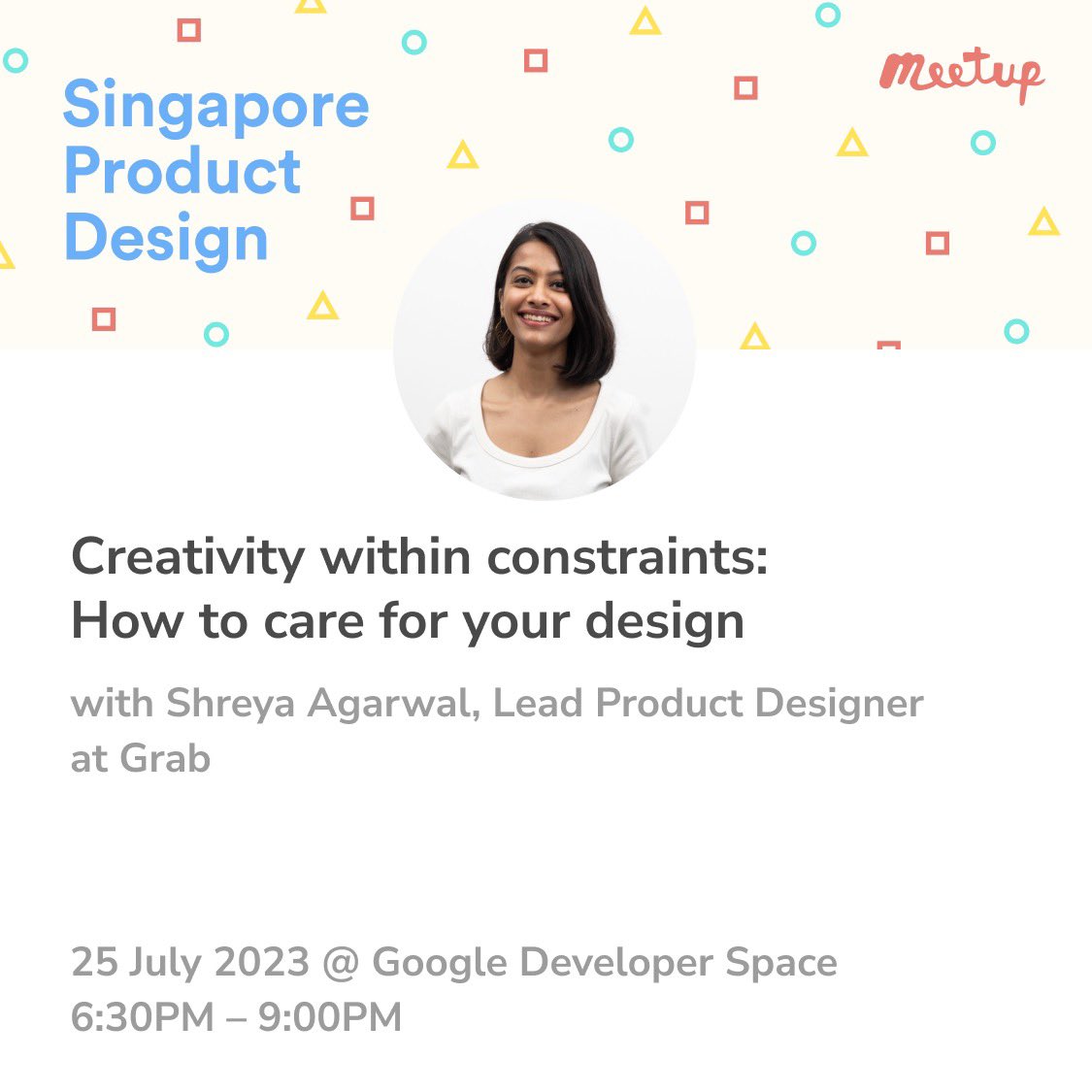Swagarwal_66's tweet photo. This is happening today! I’ll be ranting about design, adapting and thriving through the design process ✨ https://t.co/OvdkSI9nYk