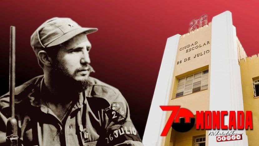 Moncada es hoy, mañana y siempre, esta isla siempre será REBELDE.#ConTodosLaVictoria#70Moncada #CubaPorLaVida  <a href="/MINSAPCuba/">Ministerio de Salud Pública de Cuba</a> <a href="/japortalmiranda/">José Angel Portal Miranda</a>