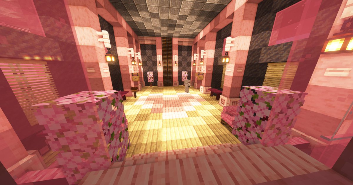 SMPberry's tweet photo. it's only the first day, and so much berrying has already happened!! welcome the barbie dream mud hotel to the berry smp!! #BerrySMP https://t.co/gsa80Ft1ta