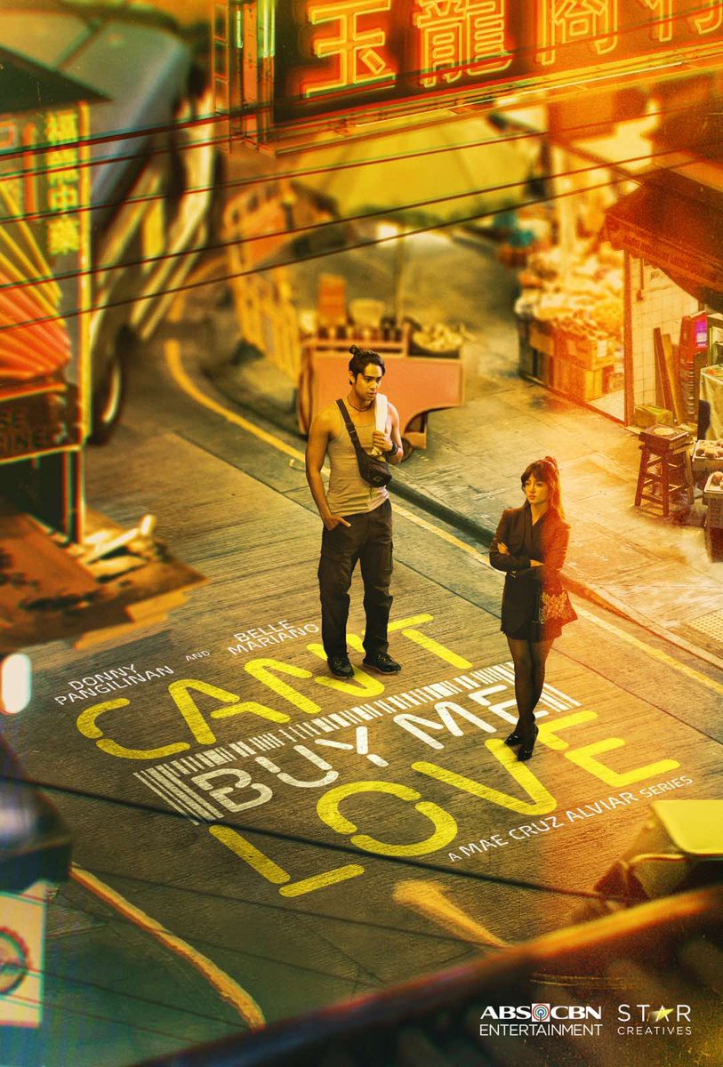 The FIRST poster of “Can't Buy Me Love”, a Mae Cruz Alviar series starring #DonnyPangilinan and #BelleMariano! 💖

#StarCreativesxCantBuyMeLove 😚