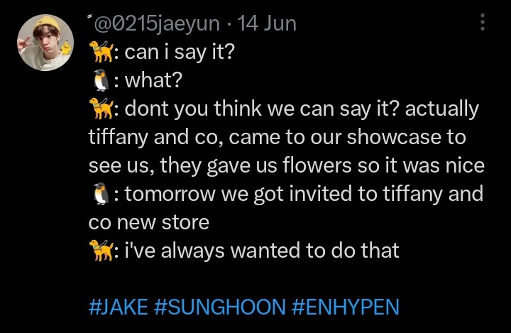 amesoeur_02's tweet photo. tiffany and co x dazed magazine photoshoot, tiffany&amp;co personally sent them flowers, gave them bracelet as presents, getting invited in tiffany opening store, solo shots at airport for tiffany&amp;co

this is getting more interesting, jakehoon... hope to hear a good news soon 🤍 https://t.co/U01Fh1noAf