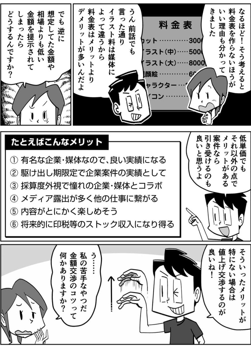 【漫画】フリーランスは〇〇書と△△表は作っちゃダメ 2/2