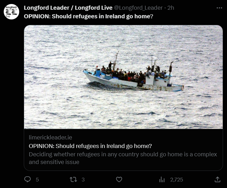TPSpencer88's tweet photo. 🧵THREAD: The whole Iconic Media group has shared the highly inflammatory, AI-generated article that has rightly caused outrage today
Every editor allowed this decision to happen - to fan the flames of anti-refugee sentiment & undermine journalistic ethics https://t.co/5l6pmj0zHU
