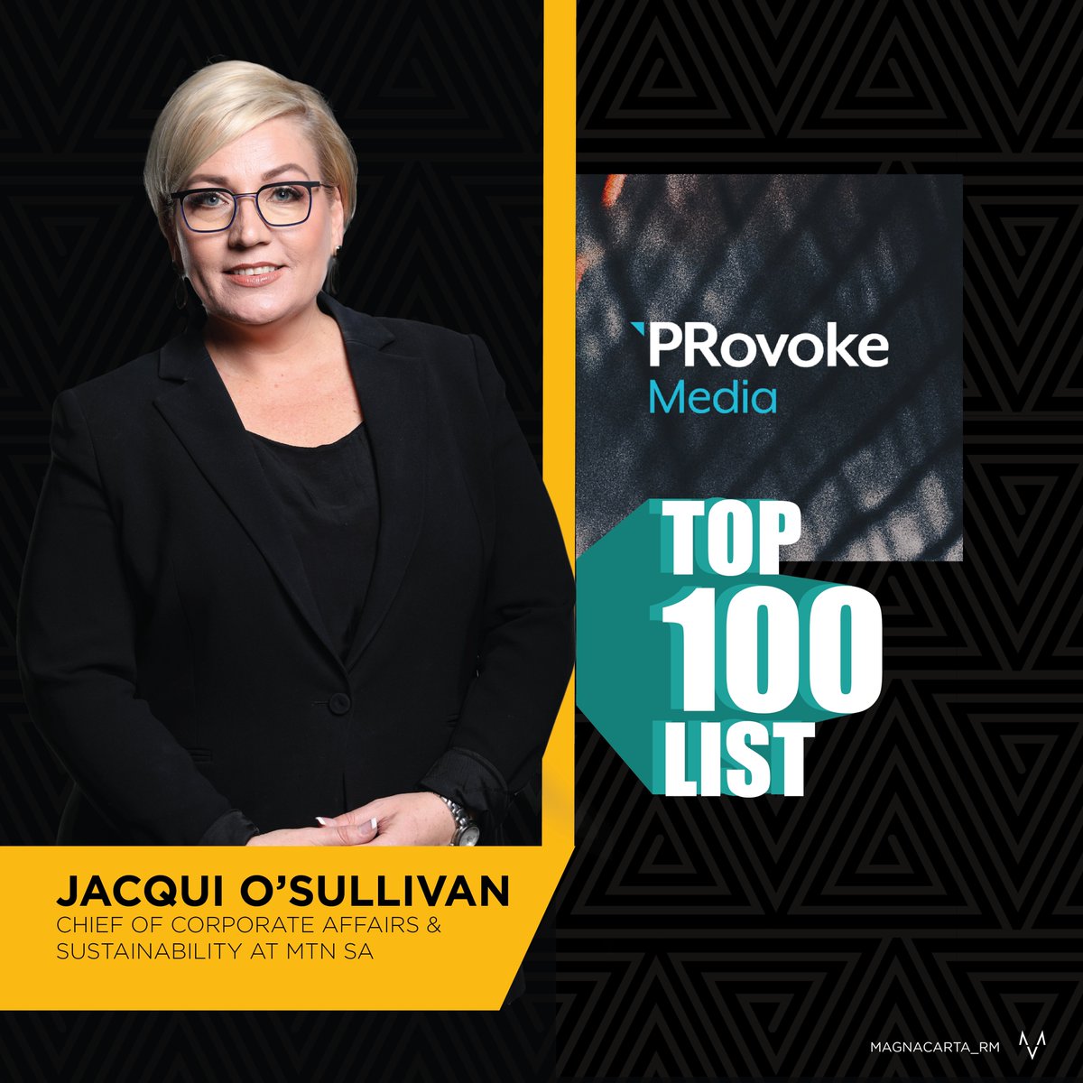 Join us in celebrating two of our powerhouse clients, <a href="/jacquiosully/">Jacqui O'Sullivan</a>, from <a href="/MTNza/">MTN South Africa</a> and <a href="/virginiamagapa1/">virginiamagapatona</a>, from <a href="/StandardBankZA/">Standard Bank ZA</a>, who has made it onto the prestigious <a href="/Provoke_News/">PRovoke Media</a> Top 100 list for 2023! 🌟 

#PRovokeMediaTop100 #InfluentialCommunicator #OnThePulsePR
