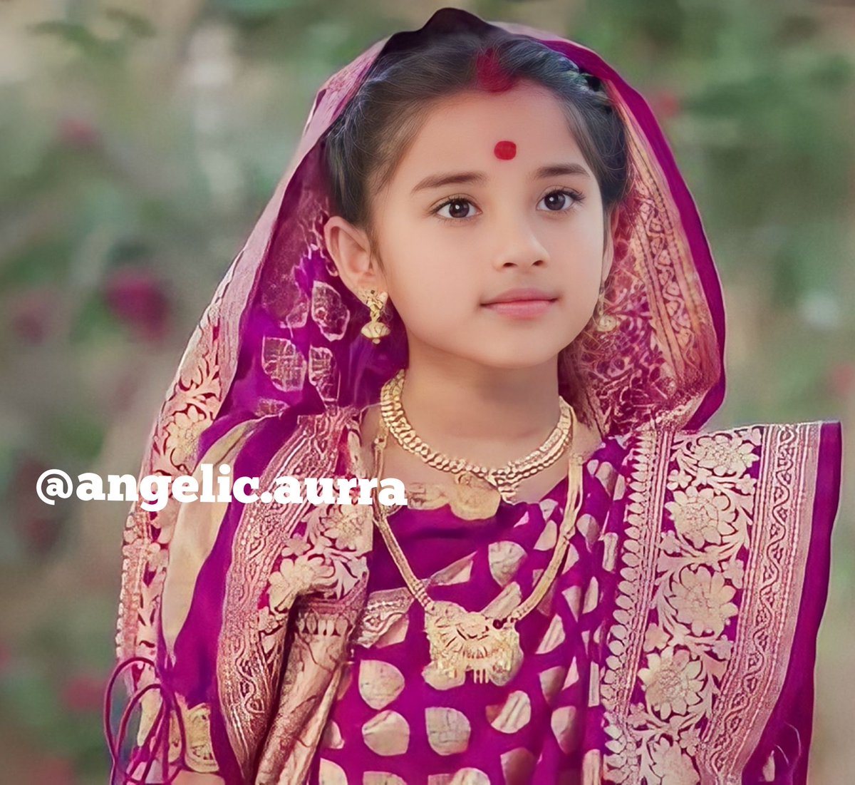 Little princess 😍😘😘
#AurraBhatnagarBadoni #BarristerBabu #Bondita #durga 
#durgaaurcharu