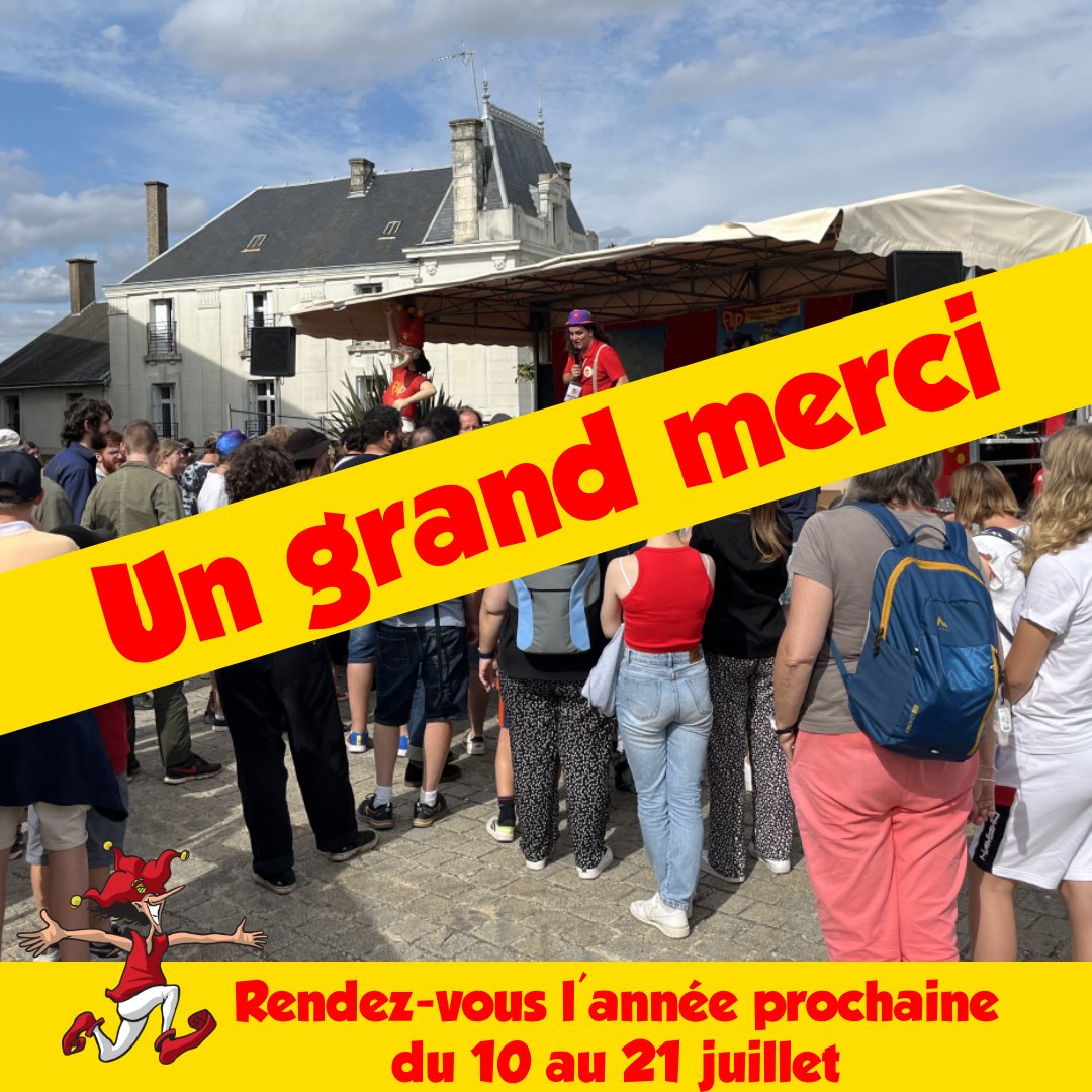 festivaldesjeux's tweet photo. 🤩Merci à toutes et à tous d'avoir fait cette 37e édition du FLIP une si belle fête ! 👏
On se retrouve l'année prochaine du 10 au 21 juillet 2024 🎉
Hâte de vous revoir ! 🎲
#flip2023 #JeuFLIP https://t.co/EsCHiIGdHi