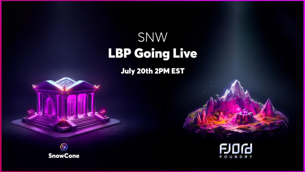 zakky_web3's tweet image. ⛄️#SnowCone👈注目のPJ🌟

融資の目途もあり信頼度高⤴️✨
流動性ブートストラッププール(LBP)が@FjordFoundry によって提供されます🥳

7月20日午後2時(EST)から
SNWのLBPは 7 日間公開

詳細はこちらをチェック👇
🔻LBP link:
🔗fjordfoundry.com/pools/mainnet/…

🔻Medium Ann:
🔗medium.com/@snow_cone