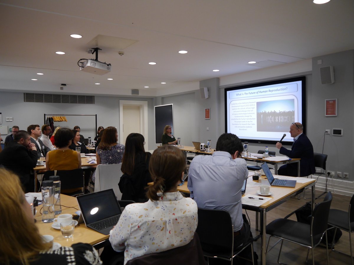 Future of Human Reproduction (@futureofrepro) on Twitter photo Our first panel of the day, chaired by @SFovargue, is underway! <a href="/HammDanielle/">Danielle Hamm</a> introduces the new strategic direction for <a href="/Nuffbioethics/">Nuffield Council on Bioethics (NCOB)</a> & the work that has been done on IVG. We're also hearing from <a href="/Wilkinson2S/">Stephen Wilkinson</a> about The Future of Human Reproduction project. #IVGPolicyEvent Our first panel of the day, chaired by @SFovargue, is underway! <a href="/HammDanielle/">Danielle Hamm</a> introduces the new strategic direction for <a href="/Nuffbioethics/">Nuffield Council on Bioethics (NCOB)</a> & the work that has been done on IVG. We're also hearing from <a href="/Wilkinson2S/">Stephen Wilkinson</a> about The Future of Human Reproduction project. #IVGPolicyEvent