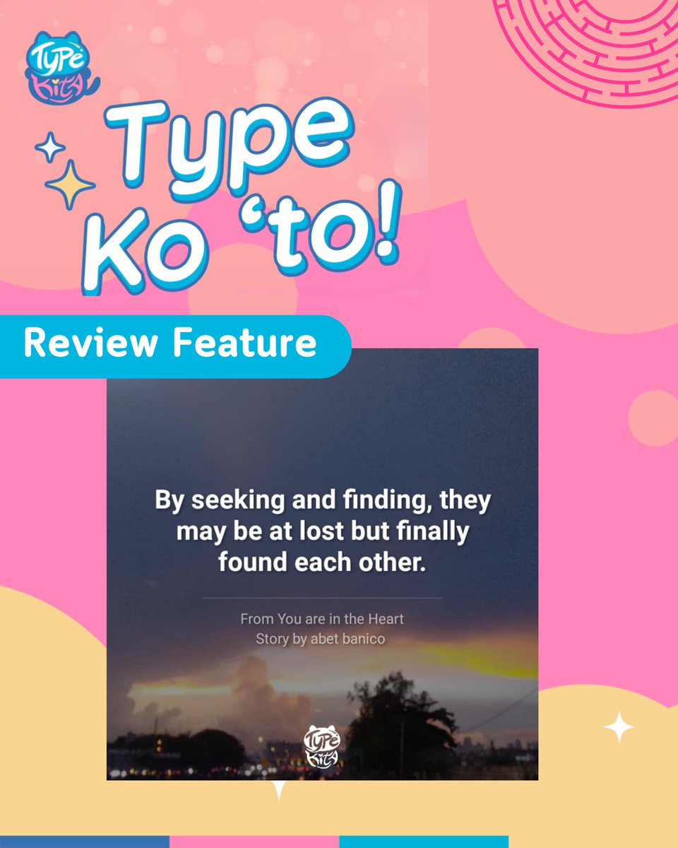 TypeKitaPH's tweet photo. Here are some #TKTypeKoTo Features for the Romance Genre! π€© What were your TK faves?
#TypeKitaPH https://t.co/rk459LUrSi