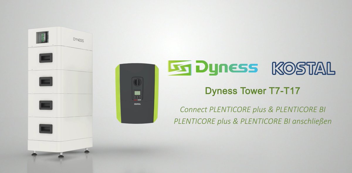 DynessESS's tweet image. ✅Discover the Perfect Pair: #Dyness Tower High-Voltage Battery and #Kostal Inverter - Unleash Your Home&apos;s Power Potential! 
👉Click on the link to watch the video: youtu.be/s77_wnK3WHI #HomePowerSolution #CleanEnergy #Sustainability #HighVoltageBattery
