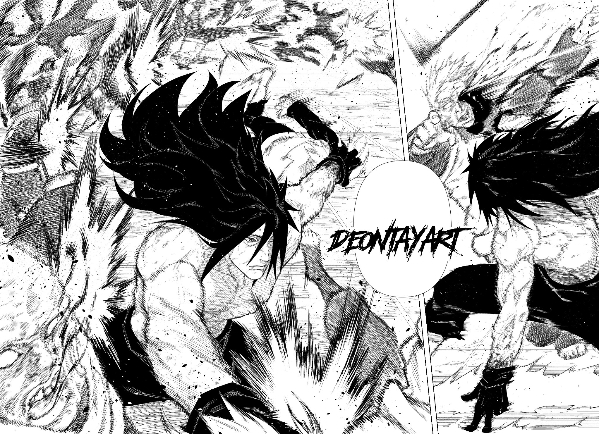 Anime/Manga Fights on X: Madara Uchiha (Naruto) vs Kishin Asura