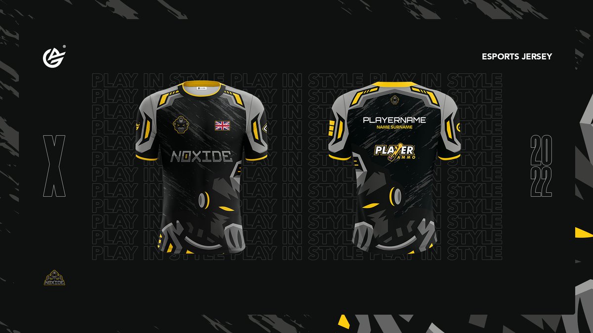 Check out our official Jerseys produced by
<a href="/GamersApparel/">Gamers Apparel</a>

😍Use code 'Noxide' for a 5% discount on your order.

📷gamersapparel.co.uk/search?s=noxide 

#NoxideArmy