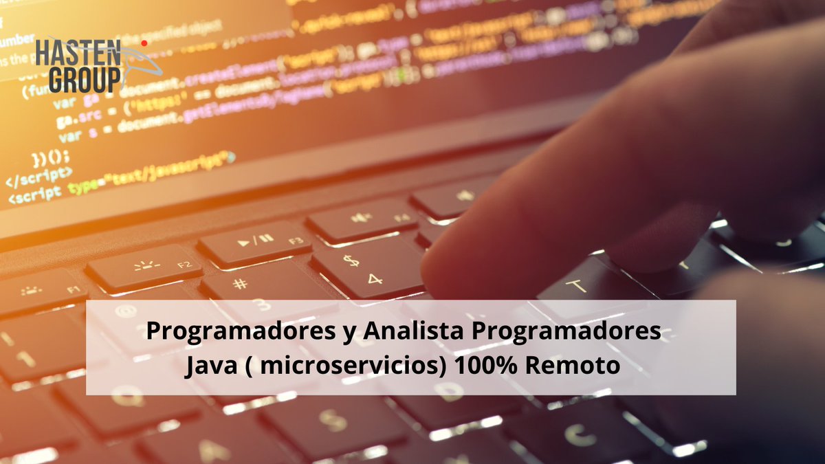 HastenGroup's tweet image. Desde Grupo Hasten, estamos en la búsqueda de un perfil de Programadores Y Analista Programadores Java ( Microservicios) para incorporarse de forma indefinida, 100% Remoto.
Puedes mandar tu candidatura aquí:
lnkd.in/dzkkF35v
#analistaprogramador #ofertaempleo #java