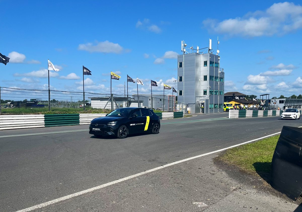 Great day in Mondello Park for the @visionsportsirl #zerolimits Track Day where 120 visually impaired and blind people will get the chance to get behind the wheel!