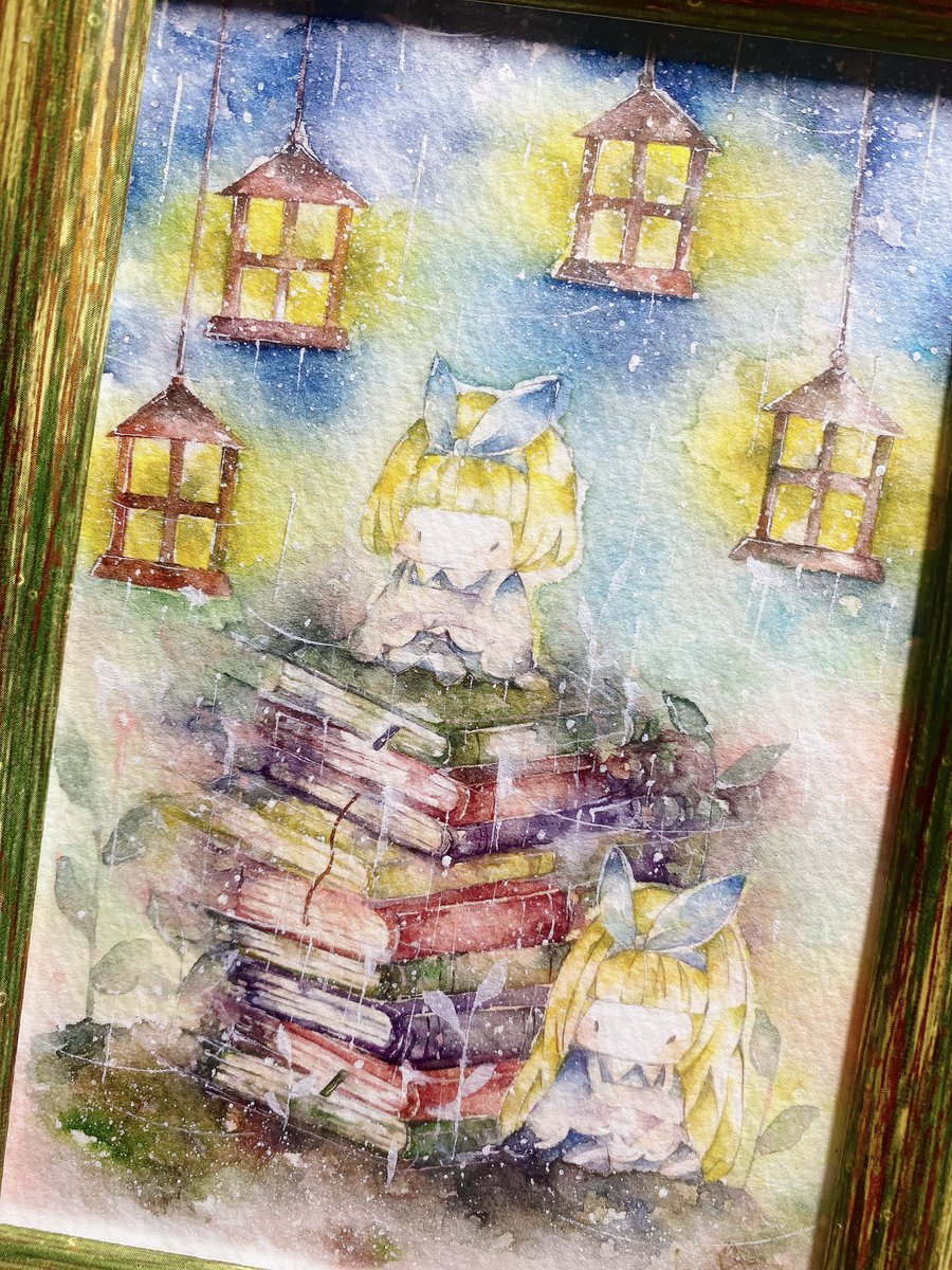 「#むかしむかし、 参加しております【むかしむかし、】展 一次通販は本日20時半ま」|晴/作業中のイラスト