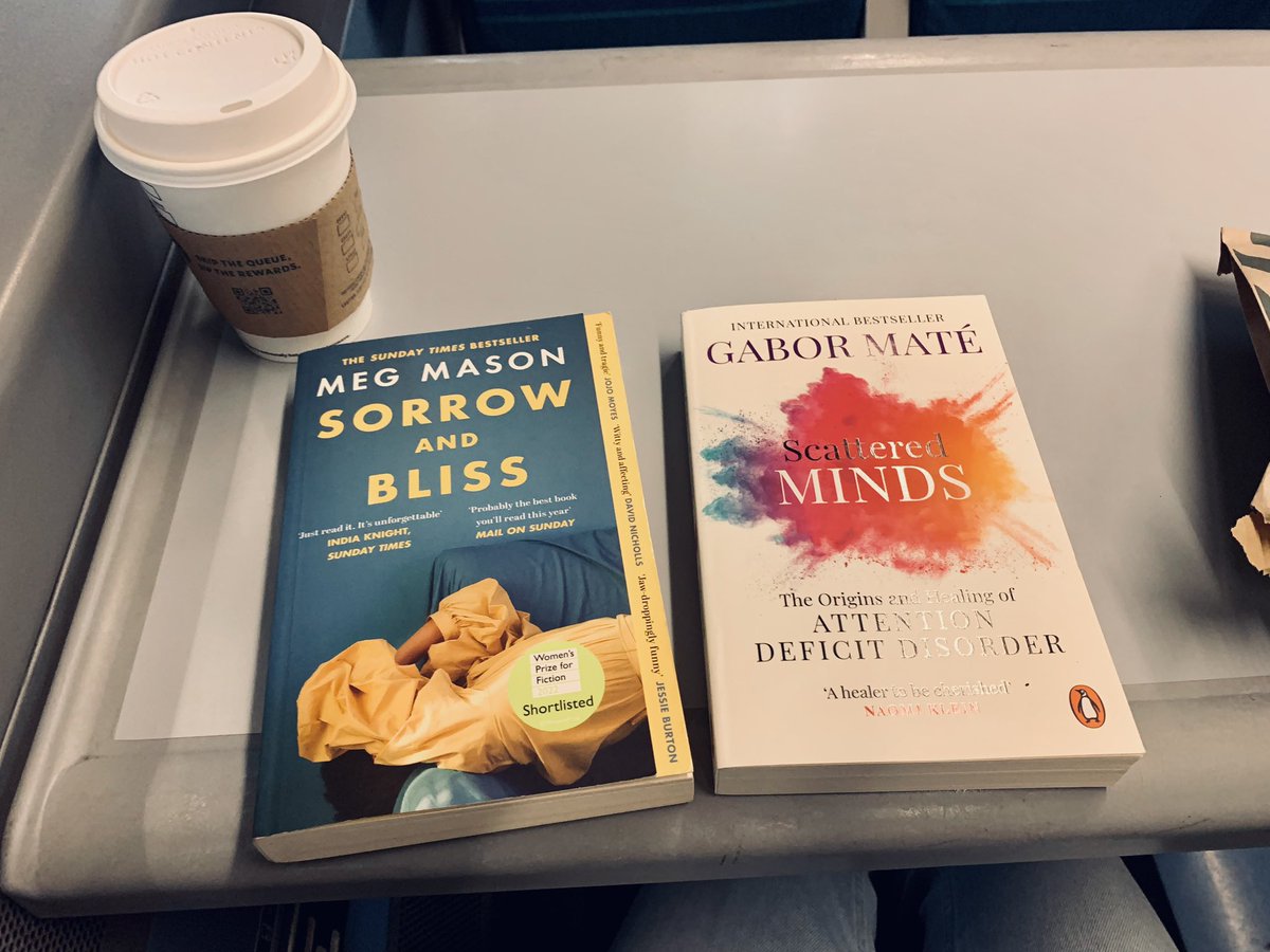 kellaway_lucy's tweet photo. Doing my usual two book train journey @DrCharlotteL - fiction (gifted by @JoThompson71 ) and non fiction - I know how much you love my two books on the go thing! 😆 https://t.co/SG7FCwdxh0
