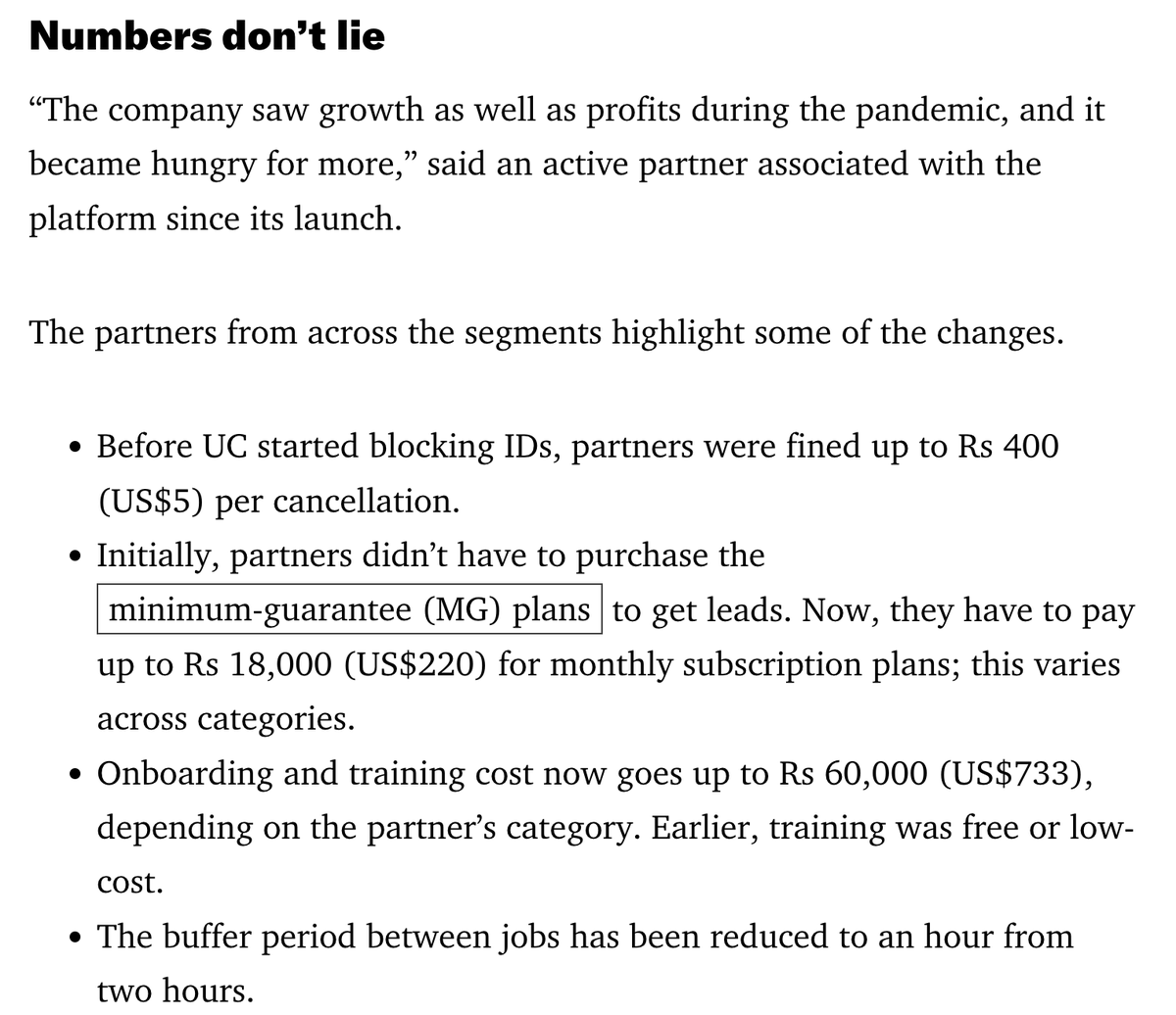 The partners and former employees <a href="/TheKenWeb/">The Ken</a> spoke with said <a href="/urbancompany_UC/">Urban Company</a> enjoys a steady stream of partners, which enables it to reap multiple revenue streams with each new addition.

Read: the-ken.com/story/urban-co…