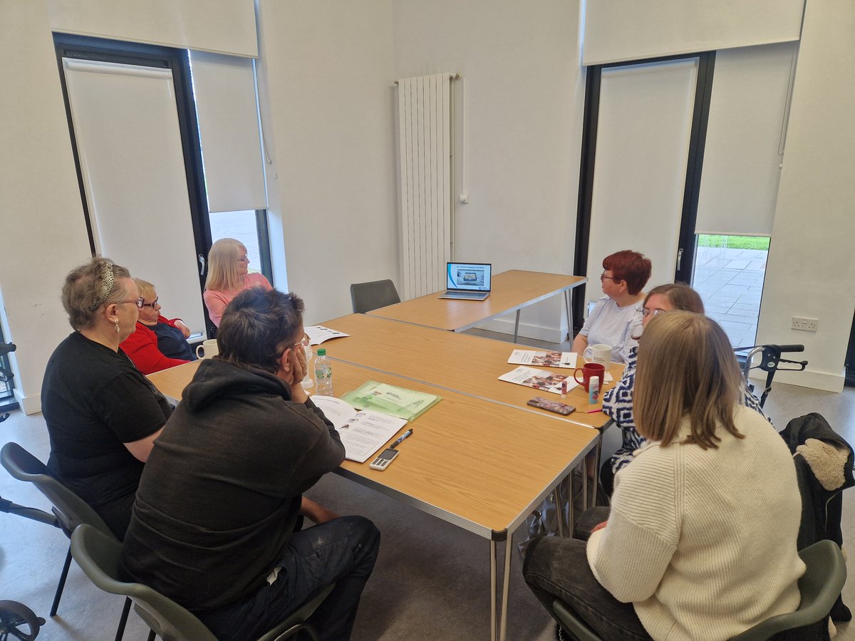 An informative #SEGB with our #Cumbernauld Self-Advocacy Forum members. Members spoke about how beneficial their smart meters are and how they have helped them stay on top of bills. For more information about our @SmartEnergyGB workshops, contact liam.campbell@enable.org.uk