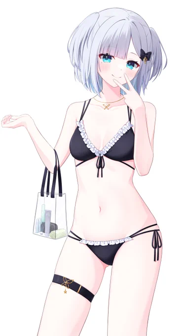 背景なしも一応...! 