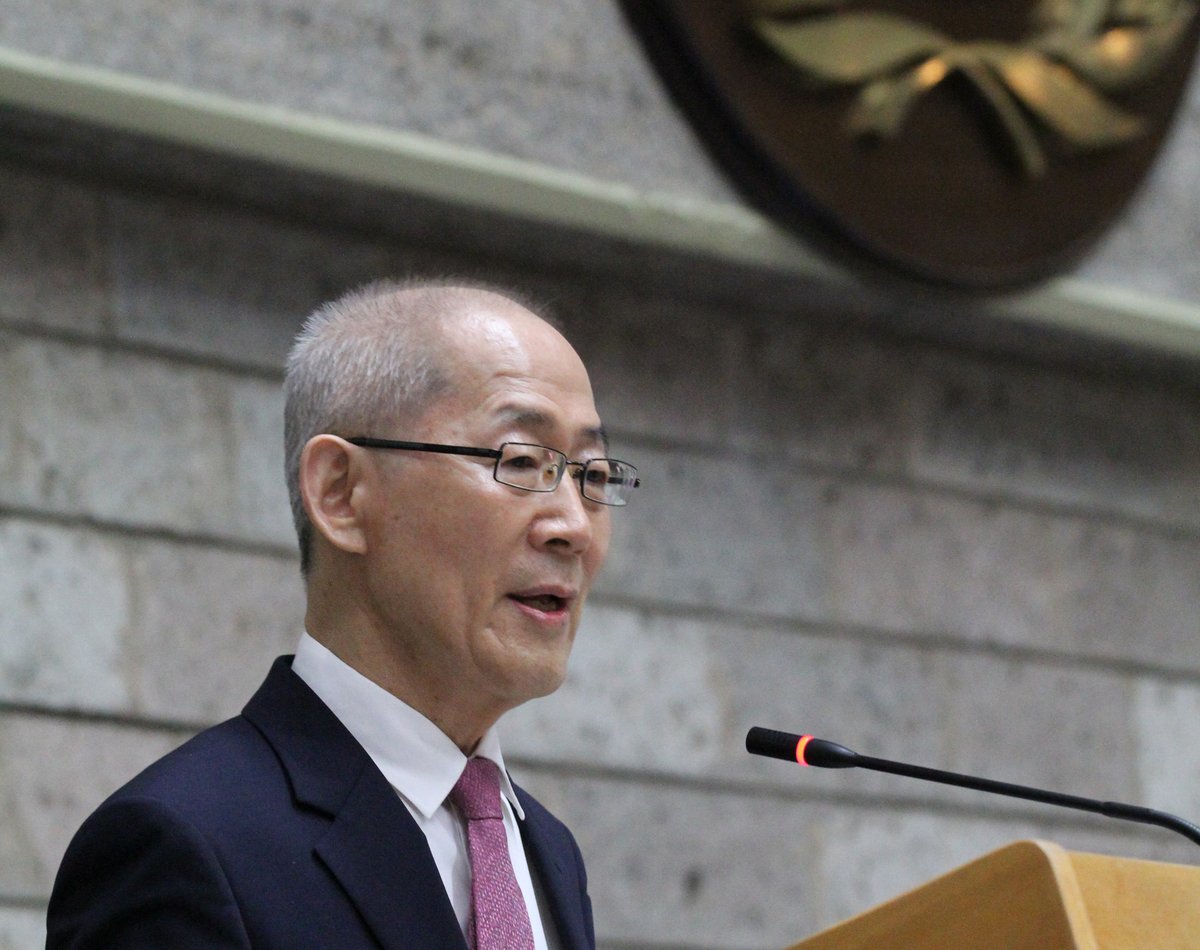 IPCC_CH's tweet photo. #IPCC opened its 59th Session today to elect its new Bureau for the next assessment cycle. 

At the opening, #IPCC Chair Hoesung Lee stressed that ‘IPCC´s relevance and authority have reached levels never seen before.’

➡️ https://t.co/goPkBF0vlQ https://t.co/oQyhUdtMoJ