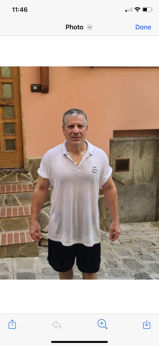 Nothing like a morning run up those southern Italian mountain hills and then finishing off with a bunch of push-ups and dips at the local park in 90 degree heat