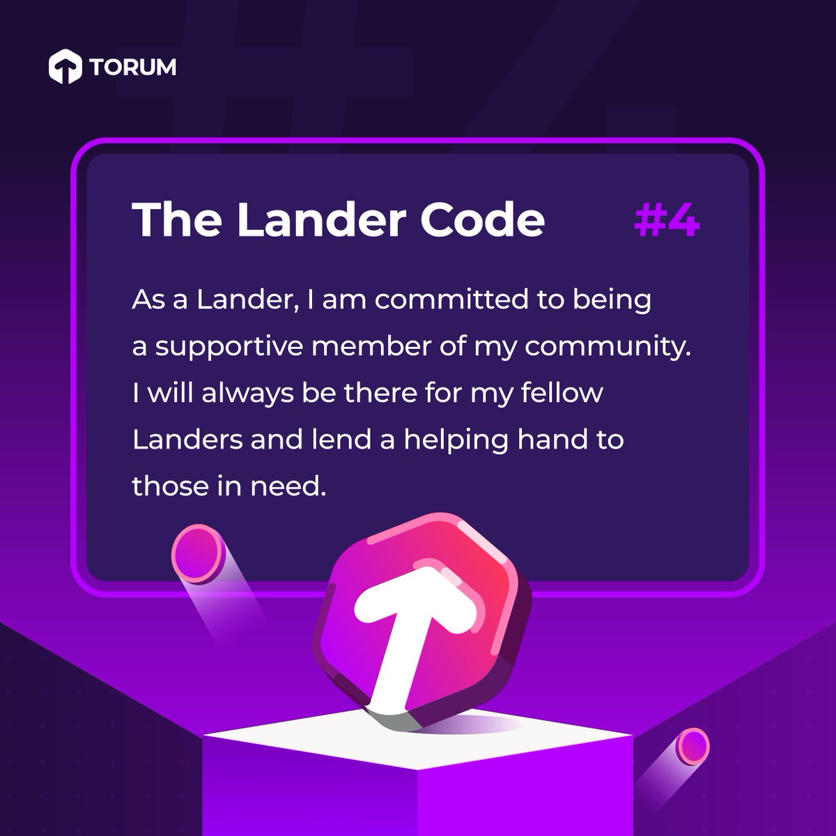 torum_official's tweet photo. What makes Torum family so special? Join https://t.co/wpGZ6s0z3A and experience the supportive #Web3 community today.

#TheLanderCode https://t.co/Y8SsSvrYiu