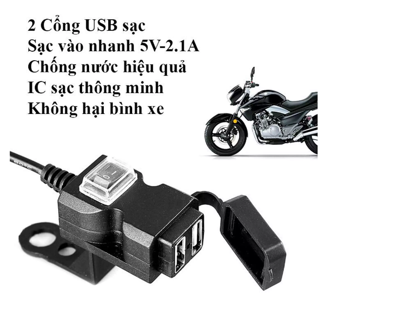 LazaBay's tweet photo. 🌷Bộ Sạc Điện Thoại Gắn Cho Xe Máy 2 Cổng USB
+ Các bạn có thể đặt hàng tại đây nha:
- Shopee: https://t.co/7AIumnkgrF
- Sendo: https://t.co/i3bcPmrkxH
- Zalo: #0903978677 https://t.co/hF06vx6R8T