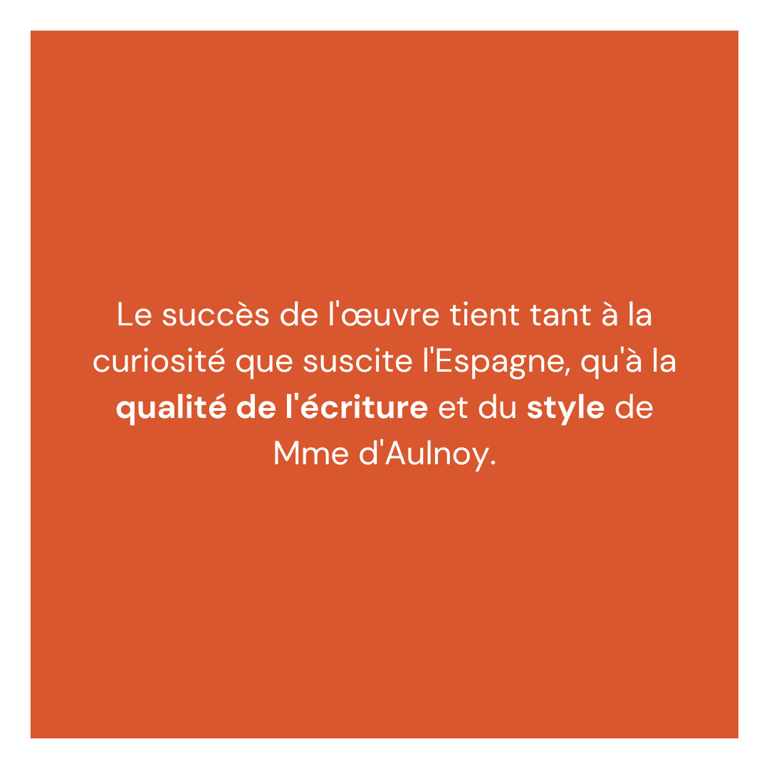 Que vous partiez en vacances ou non cette année, les éditions #desjonqueres ont concocté pour vous une liste de livres pour vous faire voyager dans l’espace et dans le temps.😎
Cette semaine, commençons avec Relation du voyage d’Espagne de Madame d’Aulnoy. ☀️