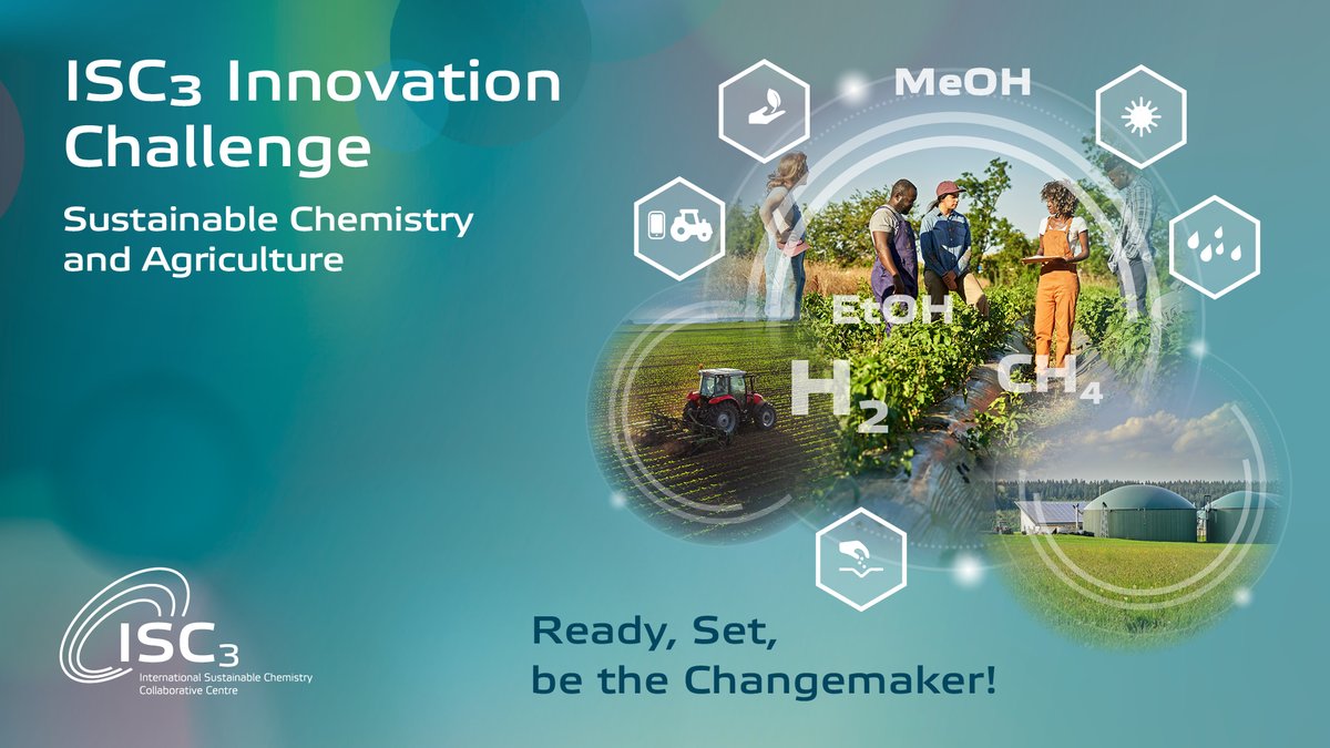 isc3centre's tweet photo. 🌱🚀 Meet the #SustainableChemistry &amp; #Agriculture Innovation Challenge finalists! 🏆
Thanks to all applicants for their ideas!
Join us on Sep 28 in Bonn, Germany, for the live pitches &amp; awards! 🌿💡
Read on to learn more: https://t.co/fpkXdS03zS https://t.co/5lVW0s3Hhn